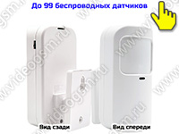 Охранно-пожарная GSM сигнализация SmartСтраж Сигнал-GSM-15 - датчик движения