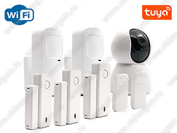 Охранная Wi-Fi видеосигнализация TUYA SmartСтраж Video-Alarm 7-W