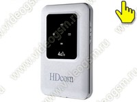 Мобильный 4G Wi-Fi роутер с SIM картой HDcom MR150-4G и 4G модемом - кнопки управления
